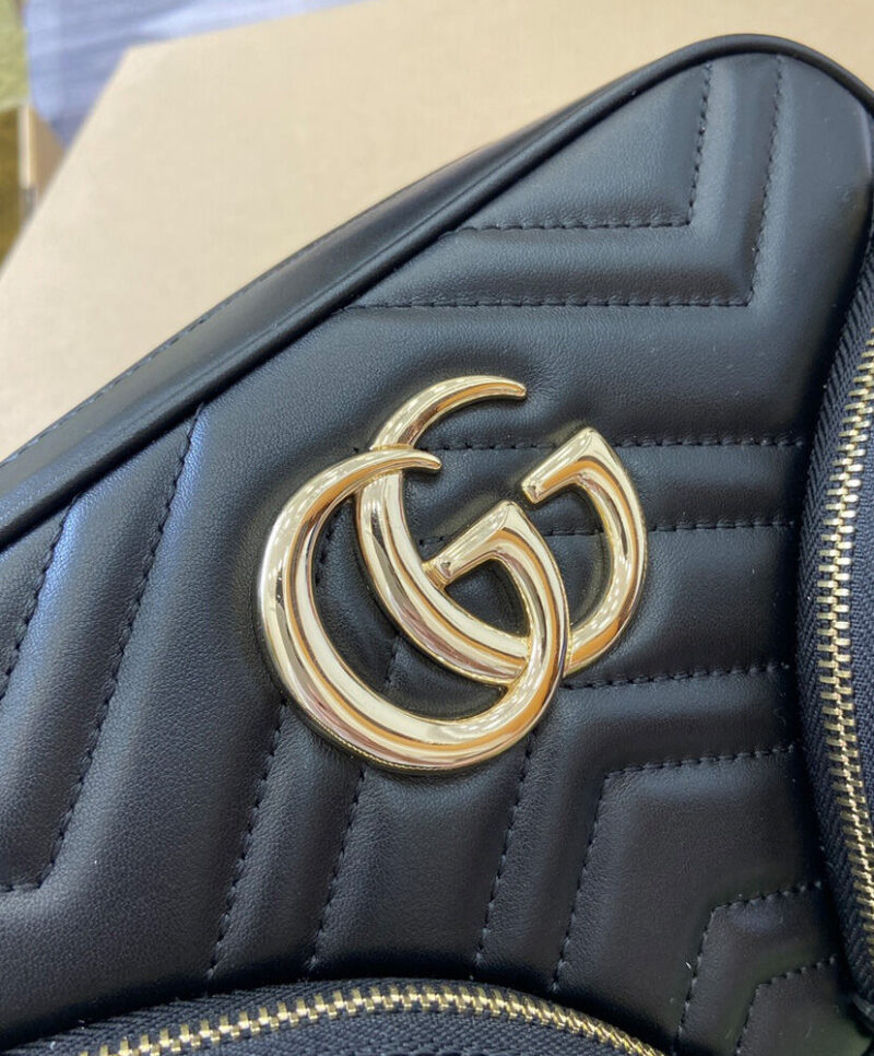 Gucci GG Marmont Small Shoulder Bag 798715 Black